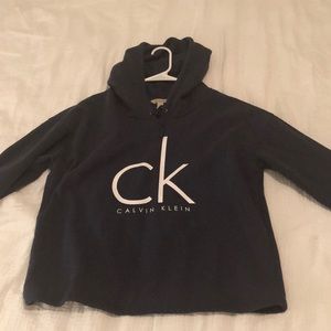 Calvin Klein crop hoodie